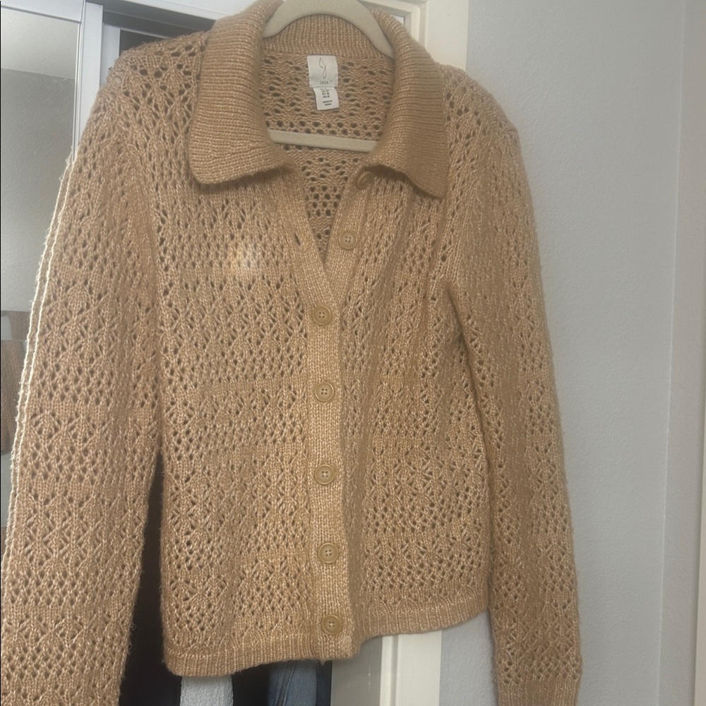 Joie knitted sweater Tan color